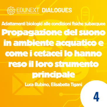 [04] Propagazione del suono in ambiente acquatico e come i cetacei lo hanno reso il loro strumento principale
