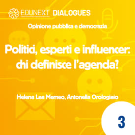 [03] Politici, esperti e influencer: chi definisce l’agenda?