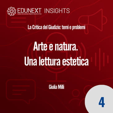 [04] Arte e natura. Una lettura estetica