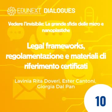 [10] Legal frameworks, regolamentazione e materiali di riferimento certificati