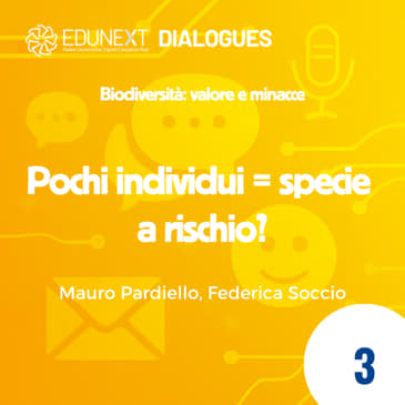 [03] Pochi individui = specie a rischio?
