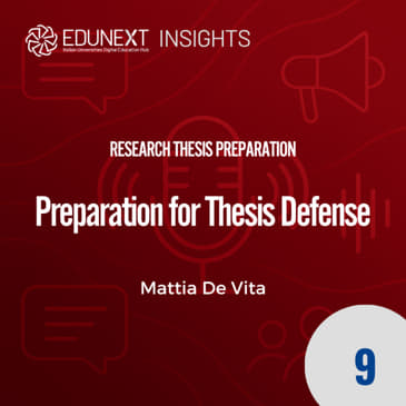 [09] Preparation for Thesis Defense
