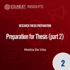[02] Preparation for Thesis (part 2)