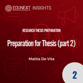 [02] Preparation for Thesis (part 2)