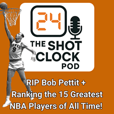 RIP Bob Pettit + LeBron Only No. 3? Ranking the 15 Greatest NBA Players of All Time