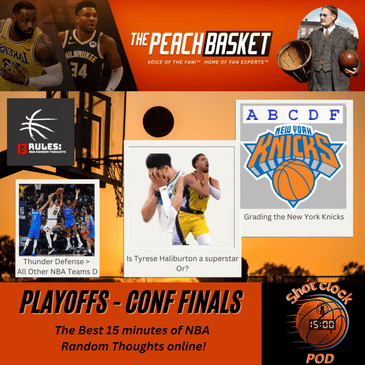 The Shot Clock Pod - NBA 2024-25 Playoffs Finals Week 1