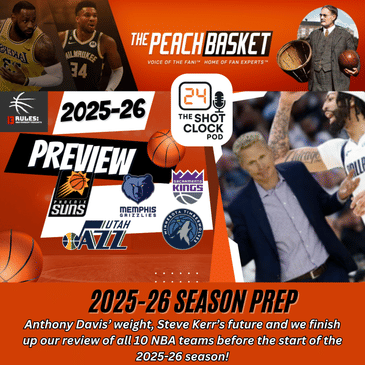 The Shot Clock Pod - 2025-26 Season Preview, AD's weight and Steve Kerr's Future