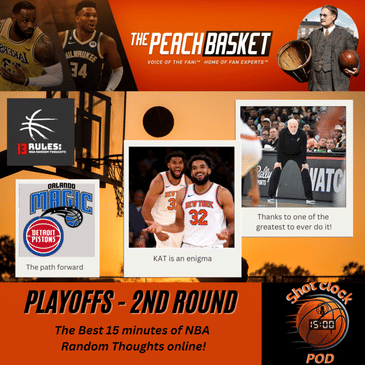 The Shot Clock Pod - NBA 2024-25 Playoffs 2nd Round