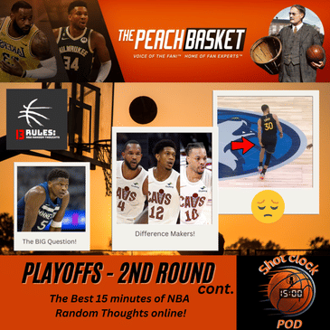 The Shot Clock Pod - NBA 2024-25 Playoffs 2nd Round cont