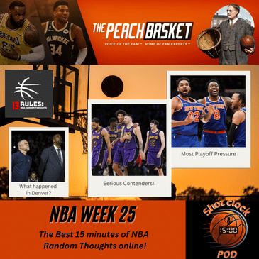 The Shot Clock Pod - Week #24