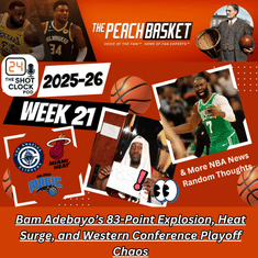 Bam Adebayo’s 83-Point Explosion, Heat Surge, and Western Conference Playoff Chaos