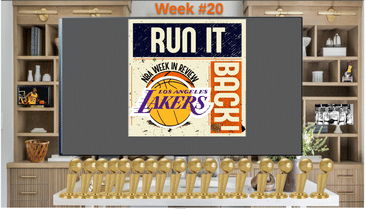 Run it Back! NBA Week in Review, LA Lakers Edition - Week #20