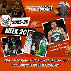 Giannis Antetokounmpo Trade Talk, Luka–Redick Drama, Rookie of the Year Race and more