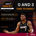 Miami Heat 0 and 3: Should Giannis and the Heat Panic Yet?