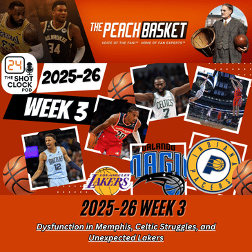 The Shot Clock Pod: Dysfunction in Memphis, Celtic Struggles, and Unexpected Lakers