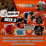 The Shotclock Pod: NBA Power Shifts: Thunder’s Dominance, LeBron’s Streak, Injury Wave, and Eastern Conference Contenders