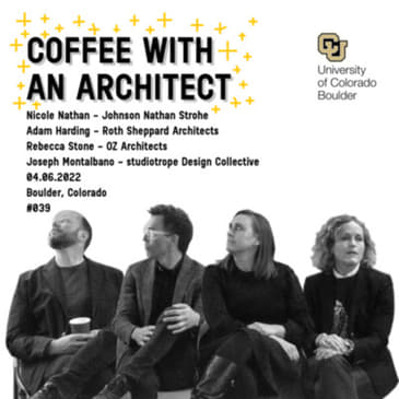 Coffee with an Architect at CU ENVD
