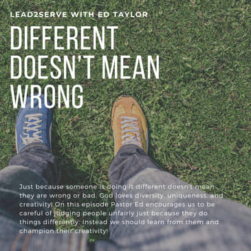 211. Different Doesn't Mean Wrong