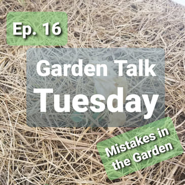 Ep. 16 - Garden Talk Tuesday: Mistakes in the Garden