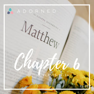 Ep. 78 - Matthew - Chapter 6 - verses 14-34