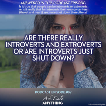 Episode 67 – Are There Really Introverts and Extroverts or are Introverts Just Shut Down?