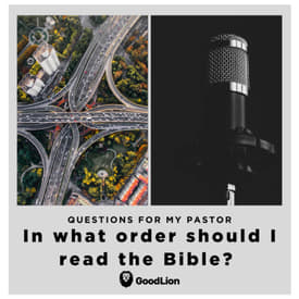 12. In what order should I read the Bible?