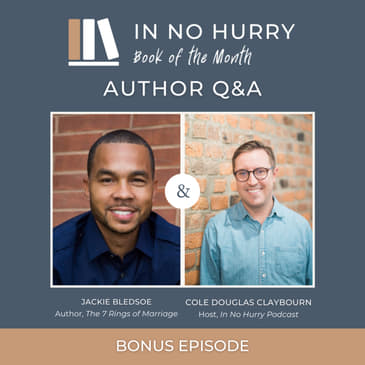 BONUS EPISODE: February Book of the Month author Jackie Bledsoe