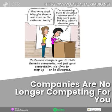 Companies Are No Longer Willing To Compete For You - They're Instead Just Copying One Another.