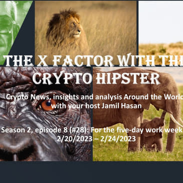 The X-Factor with the Crypto Hipster #28 (Season 2, Episode 8), week ending 02242023