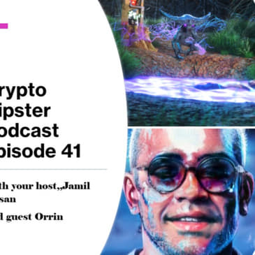 The duality of life as half man, half cyborg, crypto and NFT insights with collective conscious artist Orrin