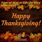 Thanksgiving Message