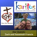 Zach and Susannah Francis from Karitos and 1Heart Arts