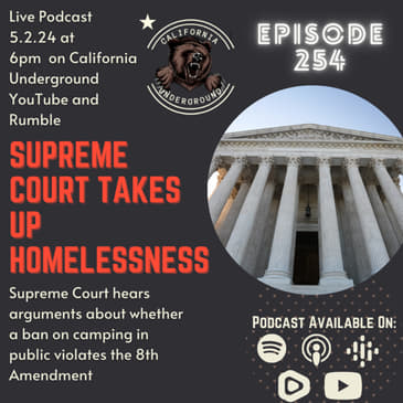Ep. 254: Supreme Court Takes Up Homelessness