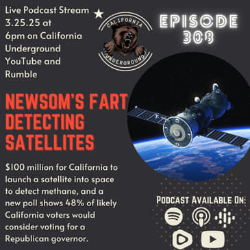 Newsom's Fart Detecting Satellites