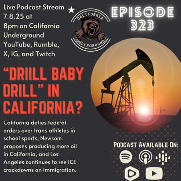 "Drill Baby Drill" in California?