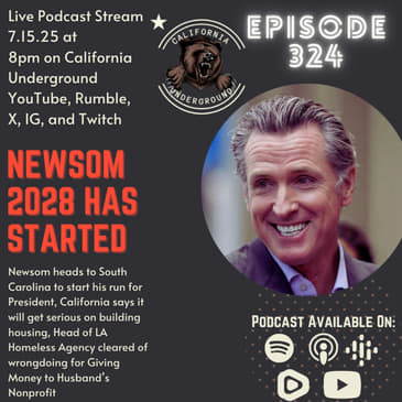 Newsom 2028 Has Already Started...