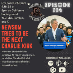 Newsom Tries to Be the New Charlie Kirk?