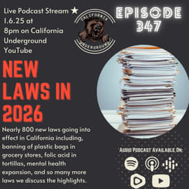 New Laws Starting in California in 2026