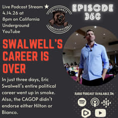 Eric Swalwell's Career Is Over