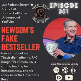 Newsom Bought His Own Bestseller