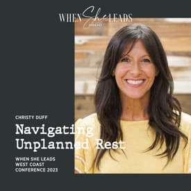 WSL West Coast Conference 2023 - Christy Duff - Navigating Unplanned Rest