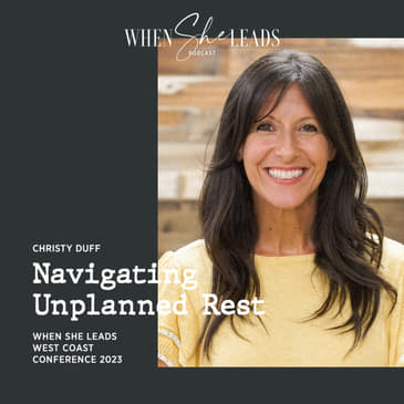 WSL West Coast Conference 2023 - Christy Duff - Navigating Unplanned Rest