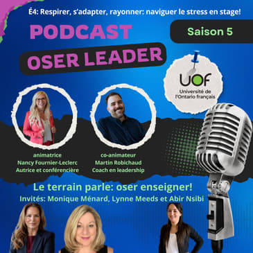 S5 É4 Respirer, s'adapter, rayonner: naviguer le stress en stage!