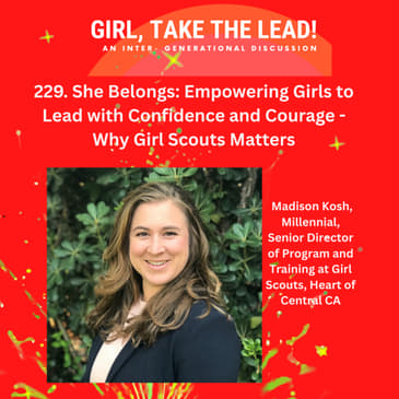 229. She Belongs: Empowering Girls to Lead with Confidence and Courage
