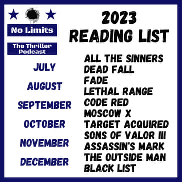 Ep.119: Rest of 2023 Reading List and Brad Thor Sneak Preview