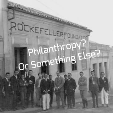 Philanthropy? Or Something Else?