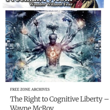 The Right to Cognitive Liberty - FreemanTV featuring Wayne McRoy