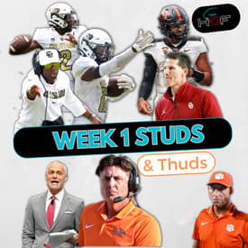 🏈 HOF College Football LIVE | Separating Studs From Duds in College Football Week 1 🏈