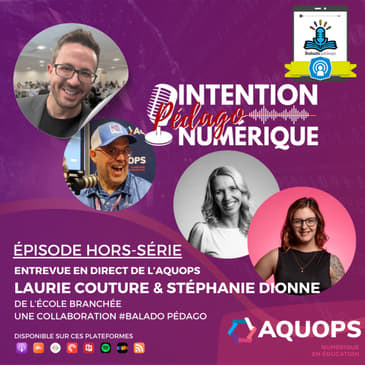 Hors série | Entrevue avec Laurie Couture et Stéphanie Dionne de l'École Branchée