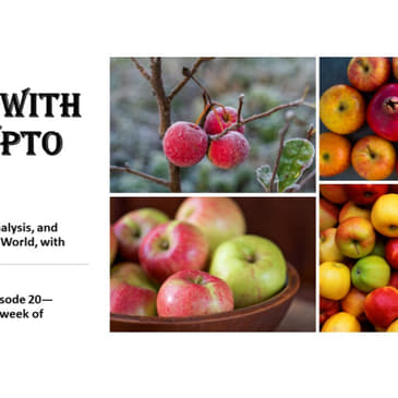 The X-Factor with the Crypto Hipster, Episode 60 (Season 3, Episode 20—SEASON FINALE): For the week of 10/2/2023—10/6/2023